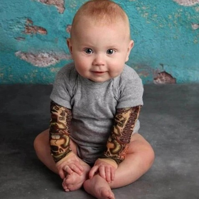 BABY TATTOO ONESIE-BUY 2 FREE SHIPPING-BUY 2 FREE SHIPPING