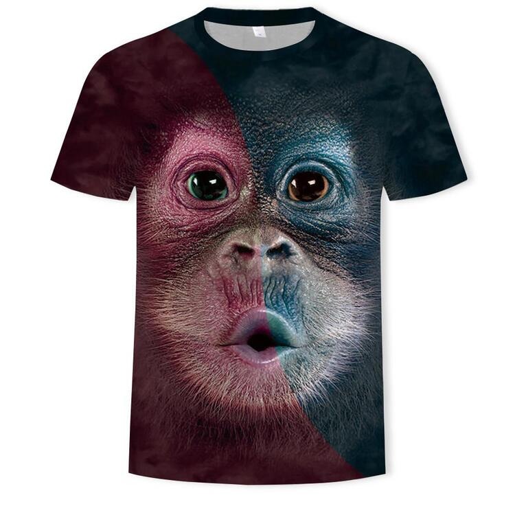 (⛄Early New Year Hot Sale 50% OFF⛄ - )Funny Monkey T-Shirt Awesome Gift For Adults And Kids