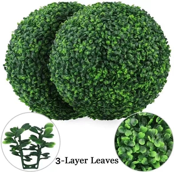 ⏰Last Day Promotion 50% Off-Artificial Plant Topiary Ball🌳