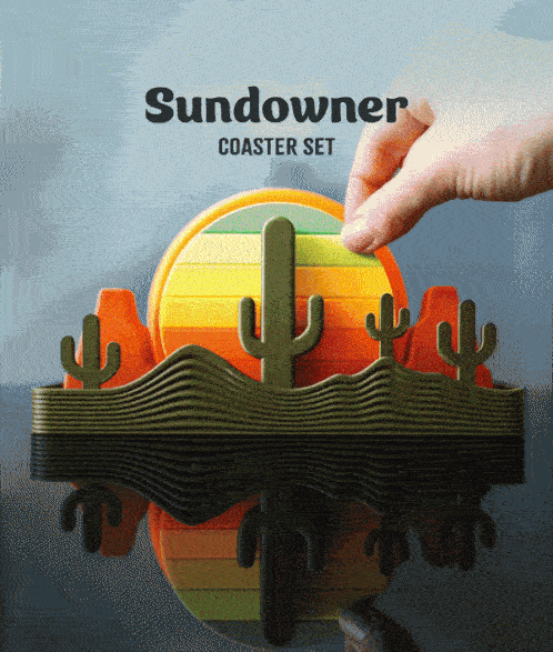 🔥Last Day Promotion 50% OFF🔥SUNDOWNER Coaster Set