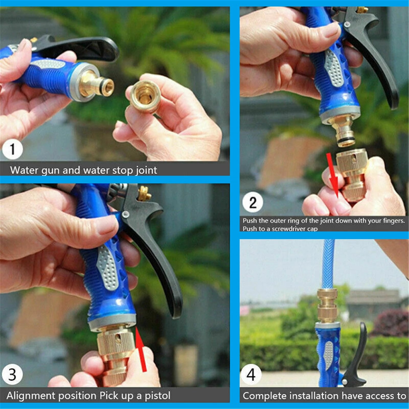 💖2022 High Pressure Adjustable Spray Nozzle（Buy 2 Get 1 Free/ Buy 3 Get 2 Free）