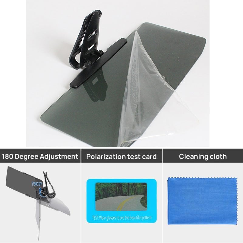 🔥Last Day Promotion 50% OFF🔥Universal Car Sun Visor With Polarized Glare Protection