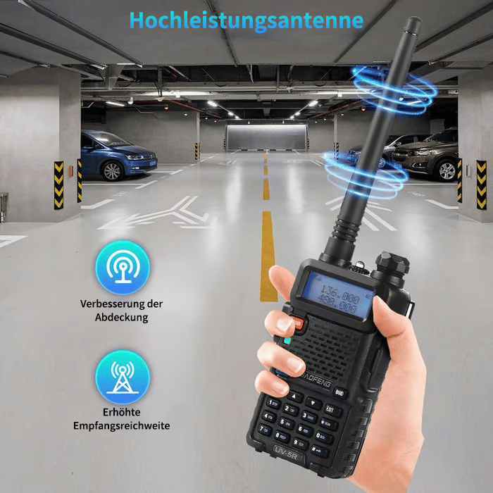 ⏰Letzter Tag 49 % RABATT🔥drahtlose Fern bidirektionale Dual Band Walkie Talkie