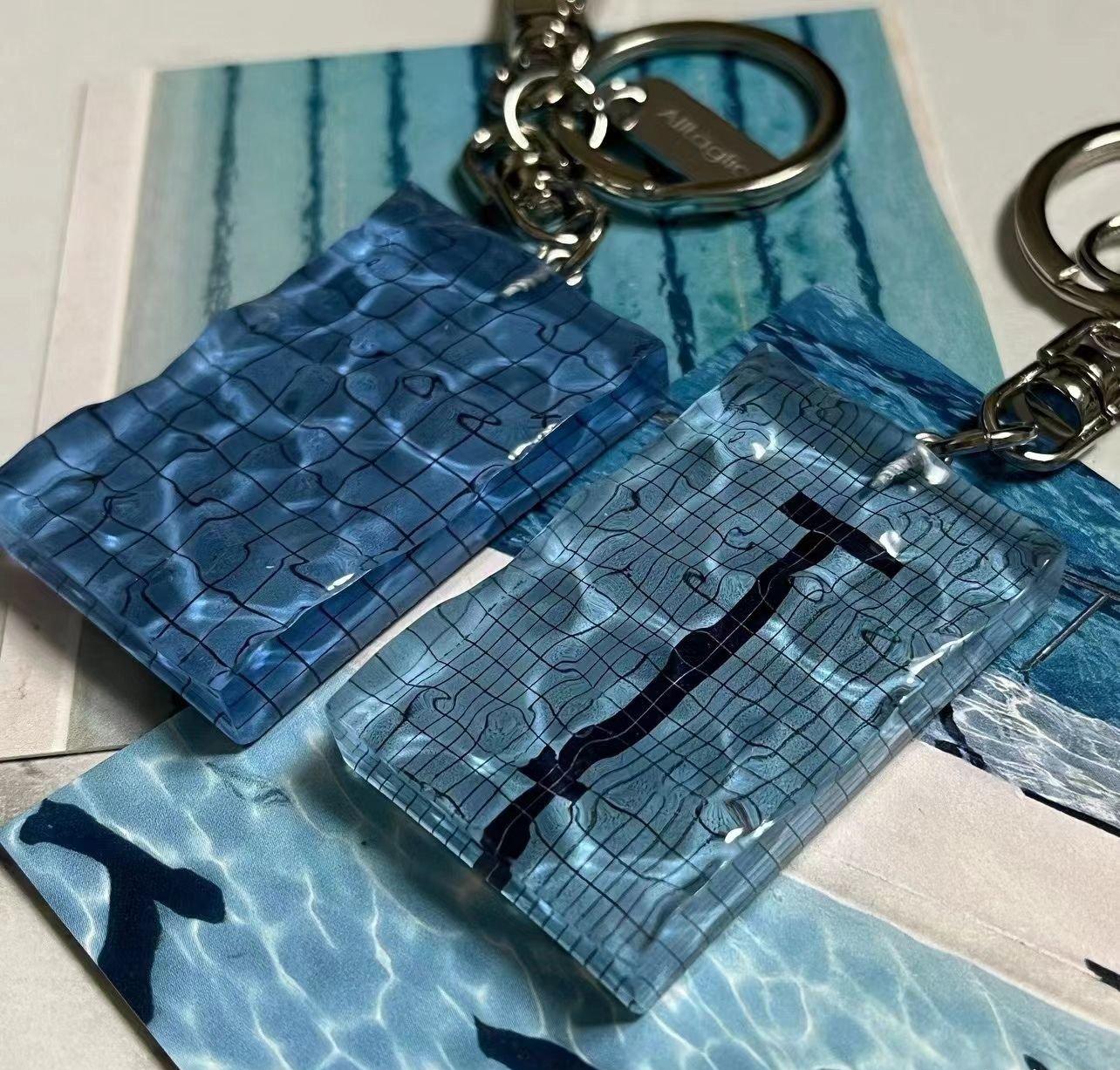 🌊Limited Edition💦 Wave Pattern Keychain