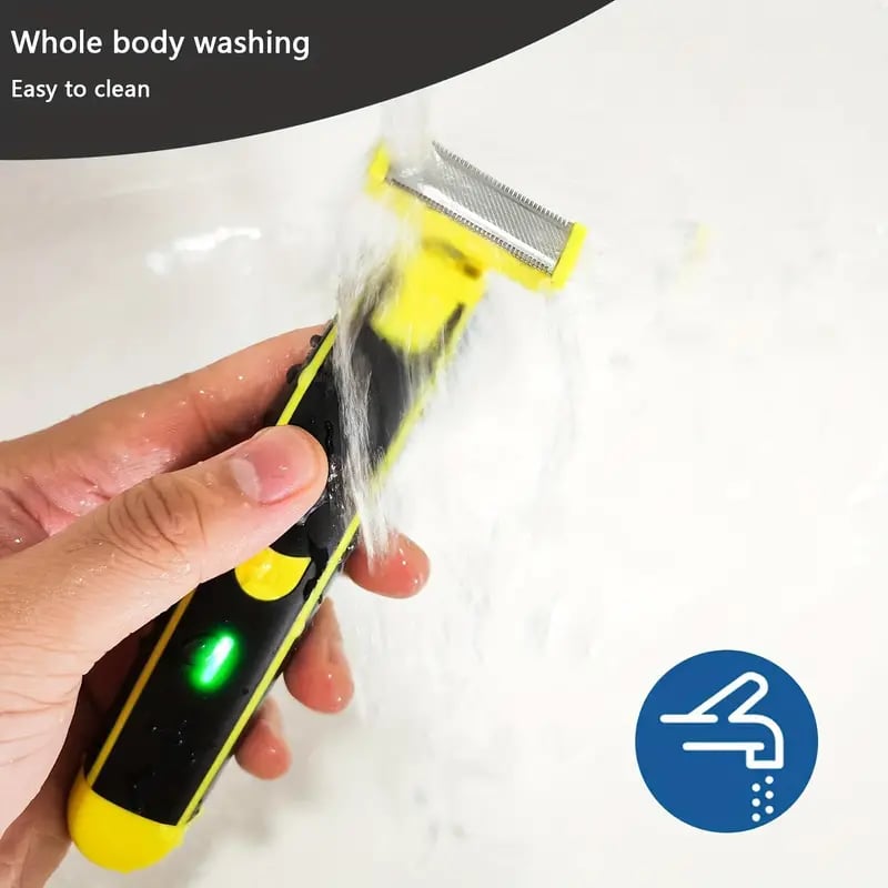 Last Day Promotion 70% OFF - 🔥Full Body Washed Wet And Dry Shaver