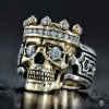 (🎅Hot Sale -SAVE 49% OFF) Guardian Skull King Sterling Silver Ring - BUY 2 FREE SHIPPING