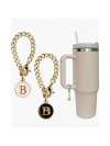 Letter Charm Accessories for  Cup 2PCS Initial Name ID Personalized Handle Charm for  Tumbler