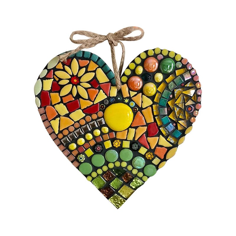 🎁New Year SALE 49% OFF 💗Large Garden Mosaic Heart Decoration