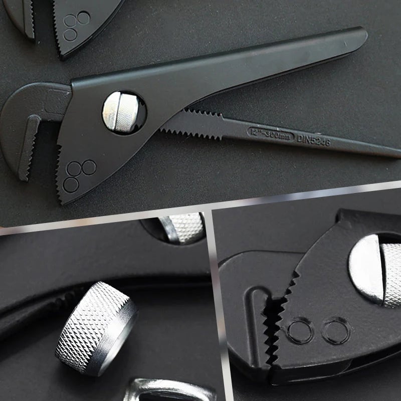 🎁Last Day Sale - 70% OFF🎉Industrial Grade, Adjustable Multifunctional Pipe Wrench