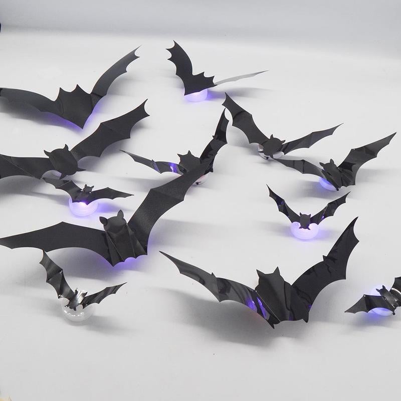 Last Day Promotion 70% OFF - 🔥3D Bat Design LED Decoration⚡Buy 2 Get 1 Free(3 Pcs)