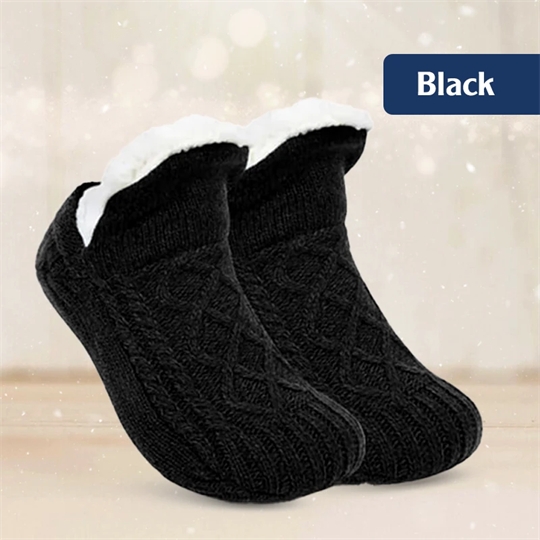 🔥Last Day Promotion 70% OFF🔥Fleece-Lined Non-Slip Thermal Slippers Socks⚡️Buy 2 Free Shipping