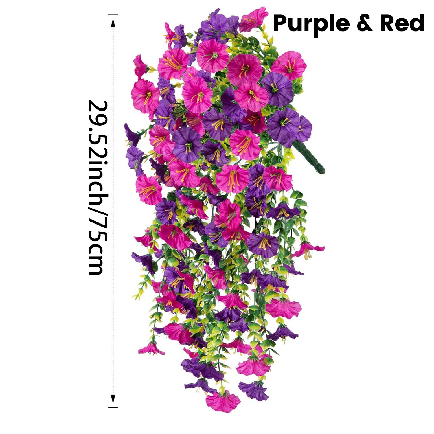 💖Mother's Day Hot Sale 49% OFF -🌺UV Resistant Hanging Artificial Morning Glory Vine