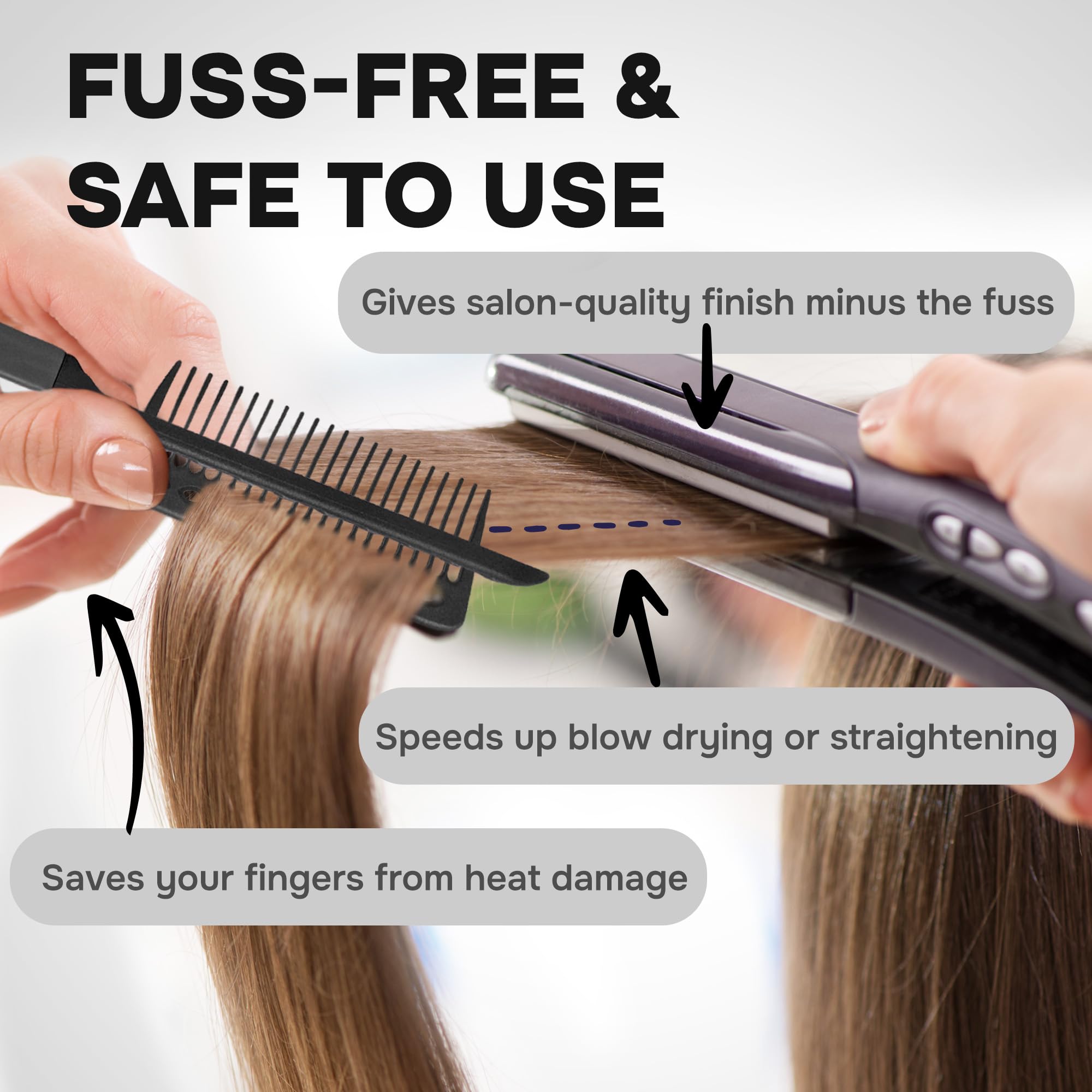 ⏰LAST DAY SALE 50% OFF💥Straightening Comb For Hair