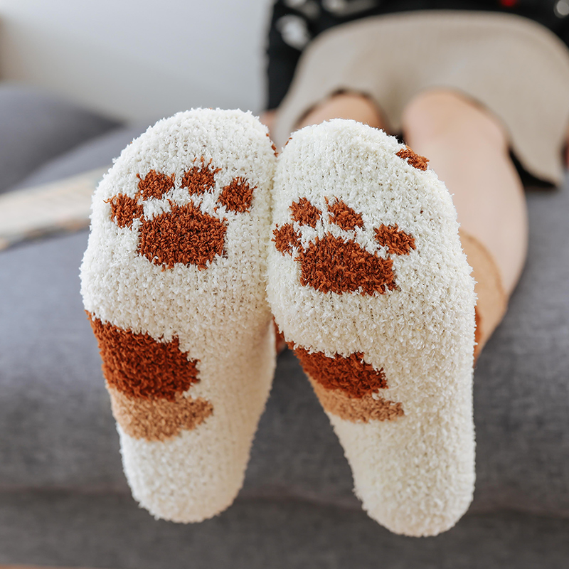 Cute Cat Cotton Socks