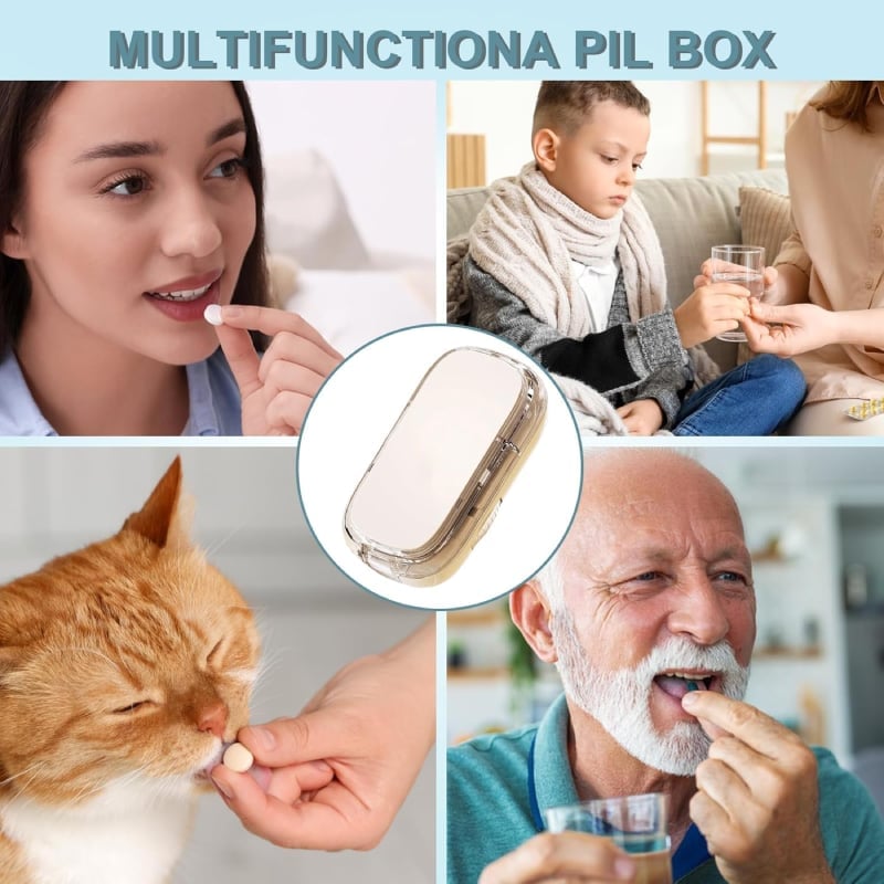 🏆Flash Sale⚡ 50K+ SOLD! Adjustable Pill Cutter Splitter