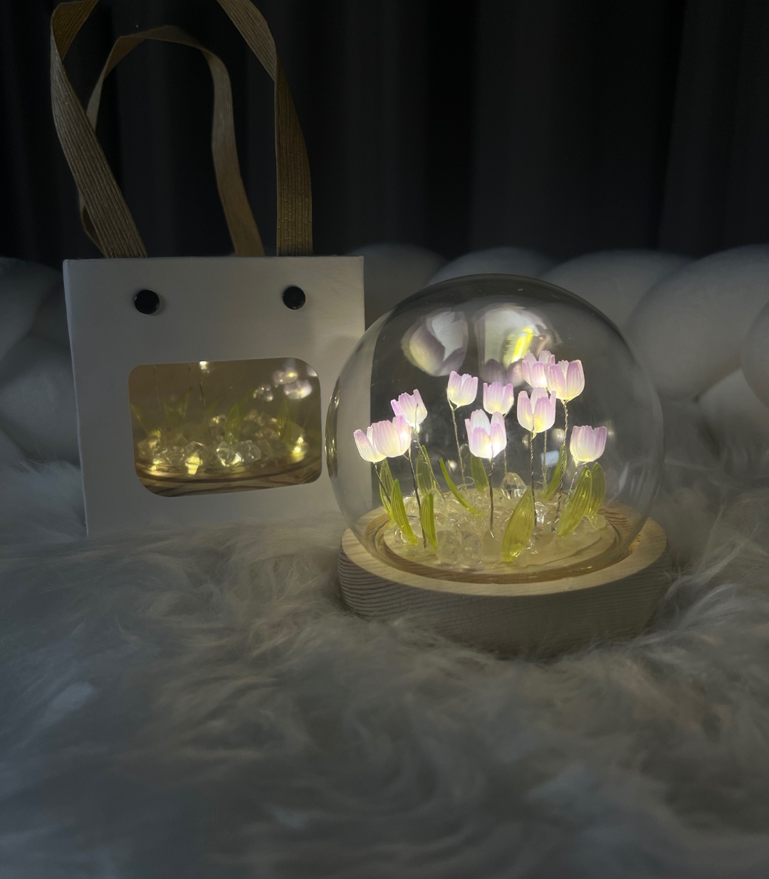 🔥Last Day Promotion 70% OFF🔥Tulip Havens Night Lamp⚡BUY 2 FREE SHIPPING