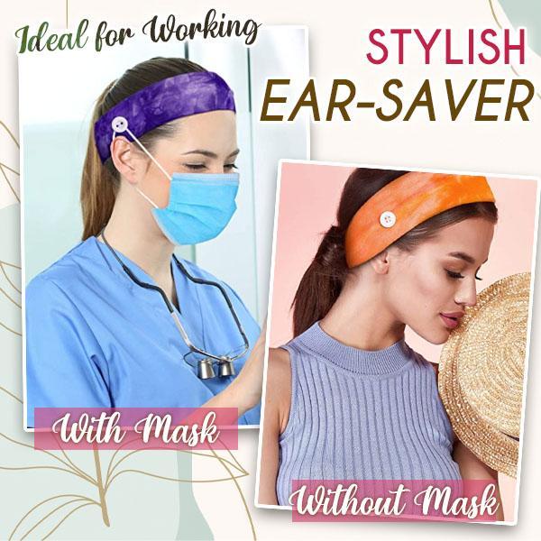 (Mother's Day Pre Sale- 50% OFF) Comfy Twist Button Headbands (Set of 2)