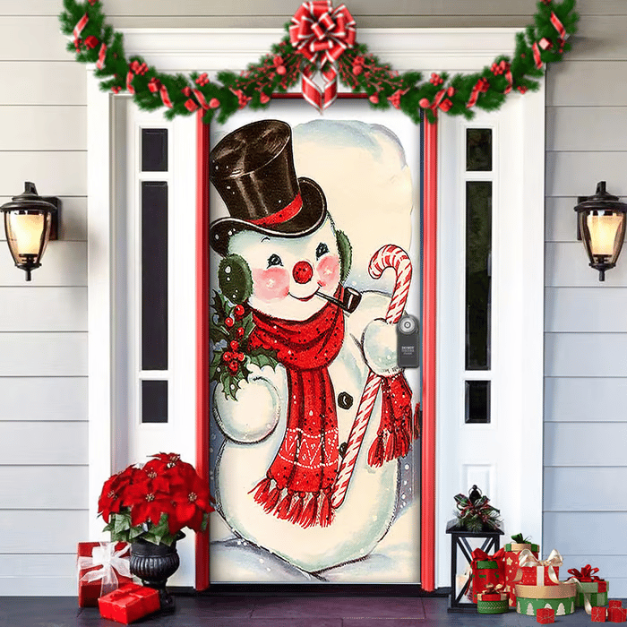 🌟Last day to get 49% off🌟2025 Christmas and Halloween front door decoration