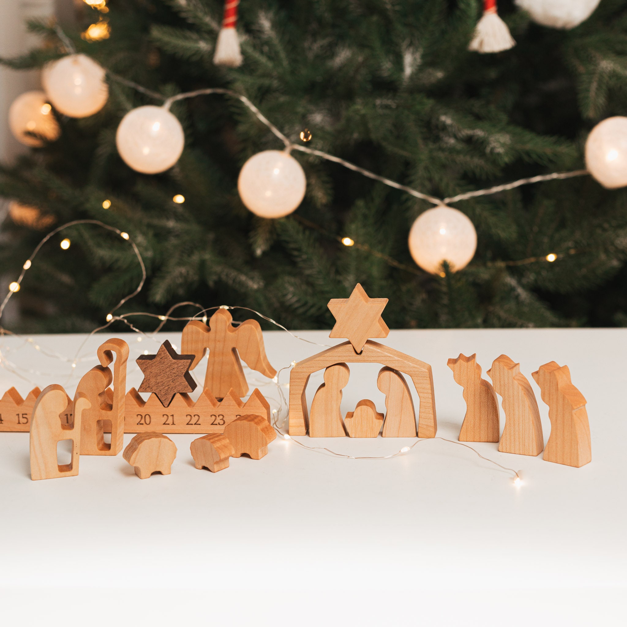 (🎄Early Christmas Sale - 49% OFF)🎁Nativity Scene & Christmas Countdown