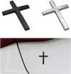 ⏰LAST DAY SALE 50% OFF✝️Metal Jesus Christ Cross Badge Stickers