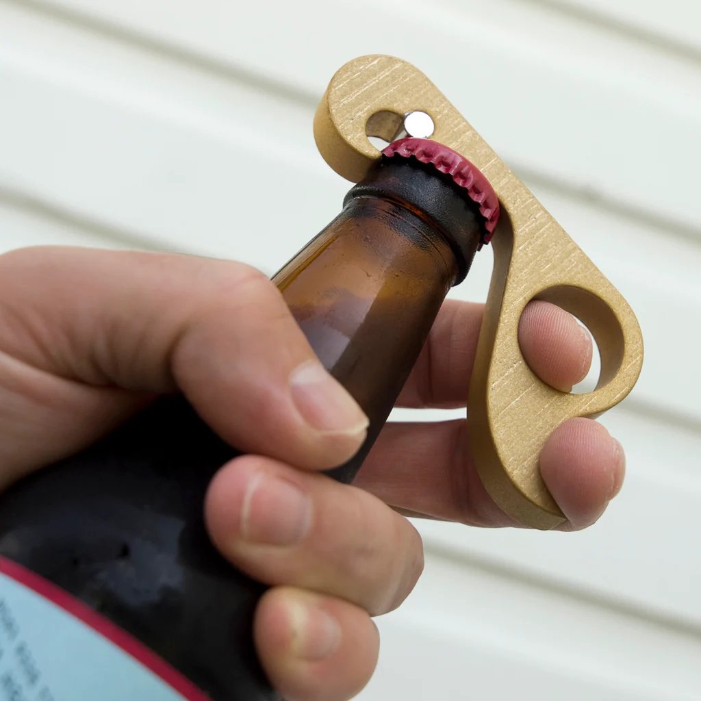 One-handed Bottle Opener