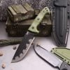 Miller M33 one-piece keel high hardness outdoor tactical knife