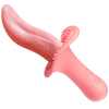 Rose Realistic Tongue Licking Massage Vibrator