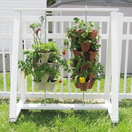 (Last Day Promotion - 50% OFF) Stand Stacking Planting Pots, Buy 4 Get Extra 20% OFF NOW!