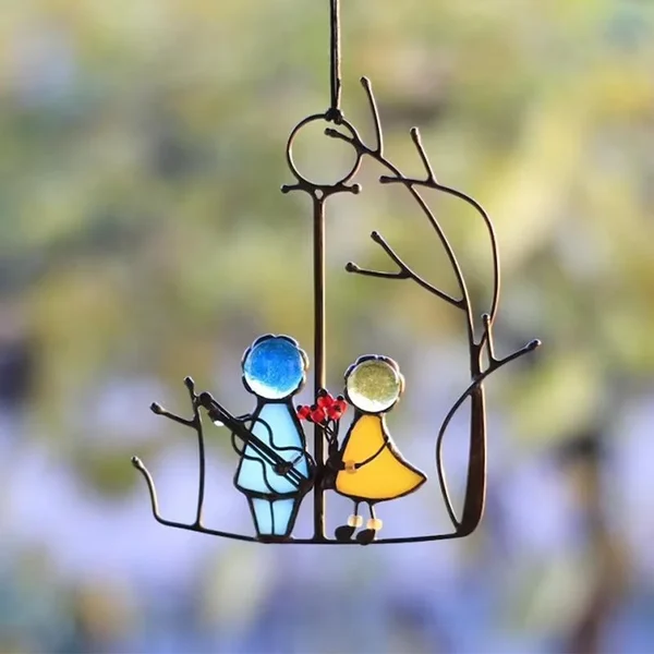 【Final 24-hour Preferential Deal】💯Suncatcher Stained Glass Art Window Hangings