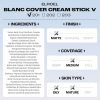 ⏰LAST DAY SALE 50% OFF - Cream Stick V White Korean Color-Changing Foundation Stick