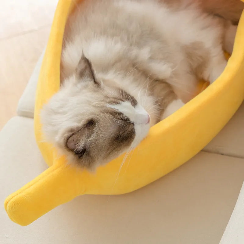 Tiktok Summer Sale🎉Banana Cat Bed House