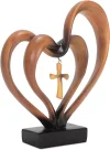 🔥Handmade Jesus Entwined Hearts Cross💞-Buy 2 Get Free Shipping