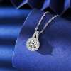 🔥Last Day 70% OFF💕S925 Sterling Silver Moissanite Sunflower Pendant Necklace