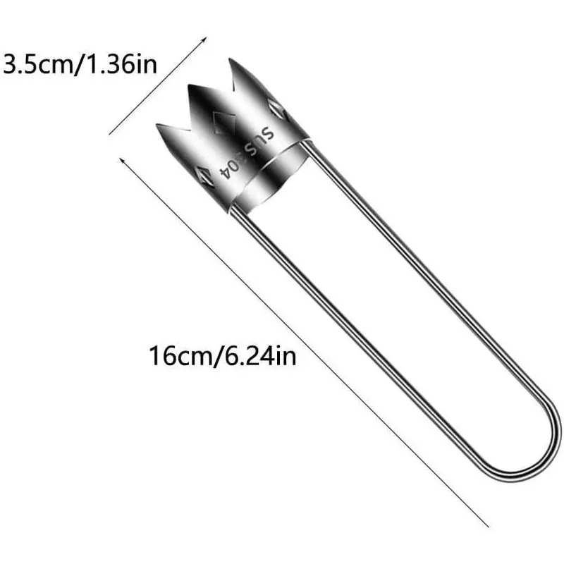 🎁TikTok Last Day Sale - 70% OFF🔥2 Pcs Fruit and Vegetable Corer Tool
