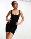 [Last Day Promotion 49% OFF] Seamless Square Neck One Piece Sport Romper Or Jumpsuit