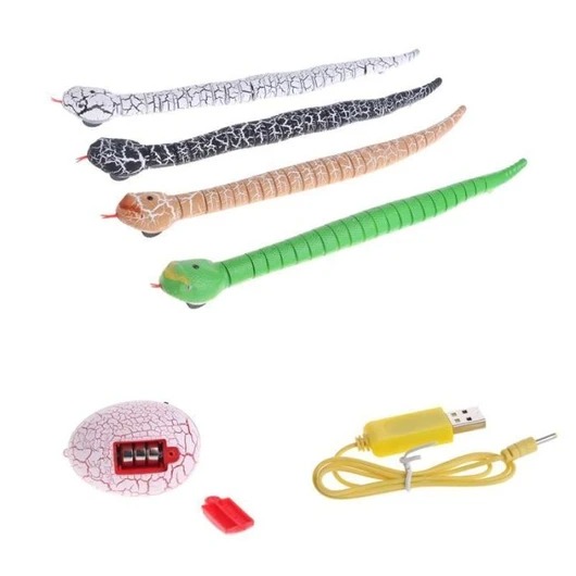 ⛄Early New Year Hot Sale 50% OFF⛄- Remote Control Snake Toy For Cats(Buy 2 Get 10 OFF&Free Shipping)