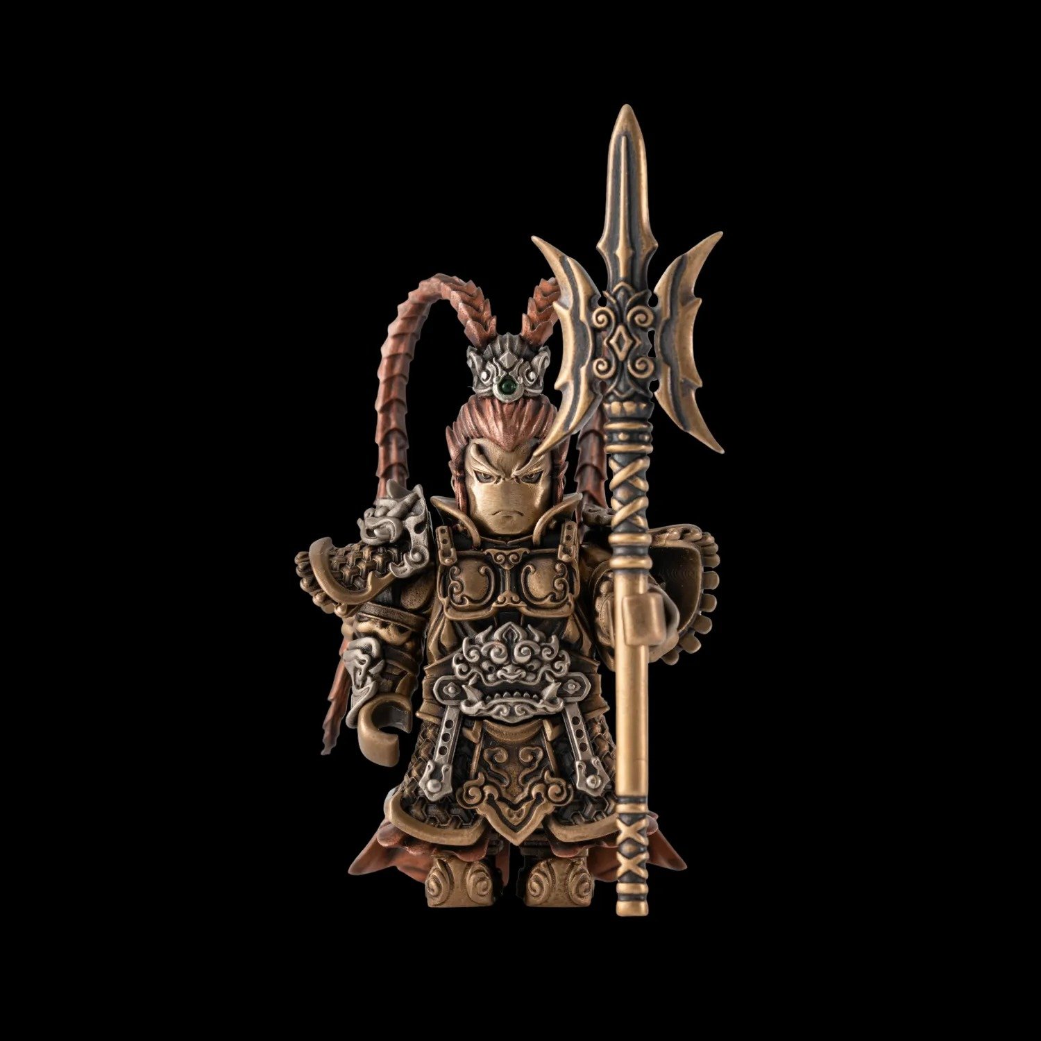 🎁TikTok Last Day Sale - 70% OFF🔥Desktop Warrior Detachable Copper Crusader Figurine