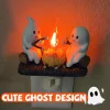 (🔥TikTok Summer SALE)2024 Ghost Campfire Flickering Nightlight✨🔥👻