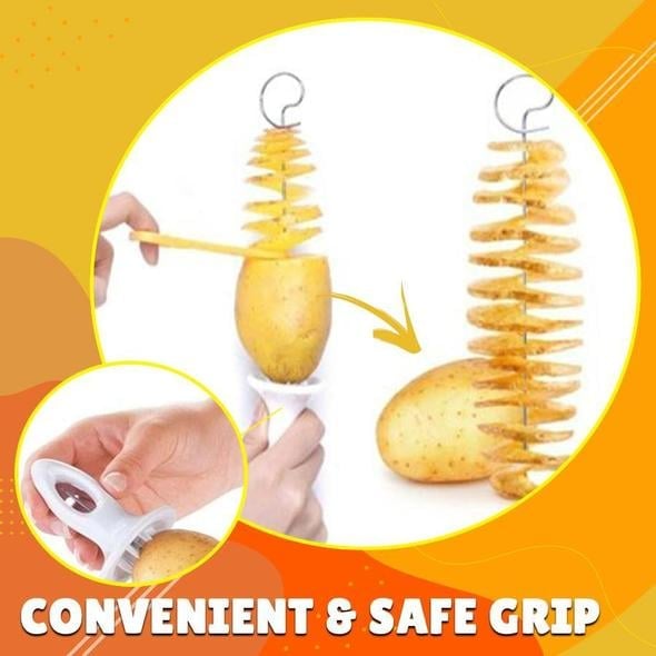 ⏰Last Day Promotion 70% OFF - Perfect Potato Tornado Cutter-Buy 2 Get 1 Free