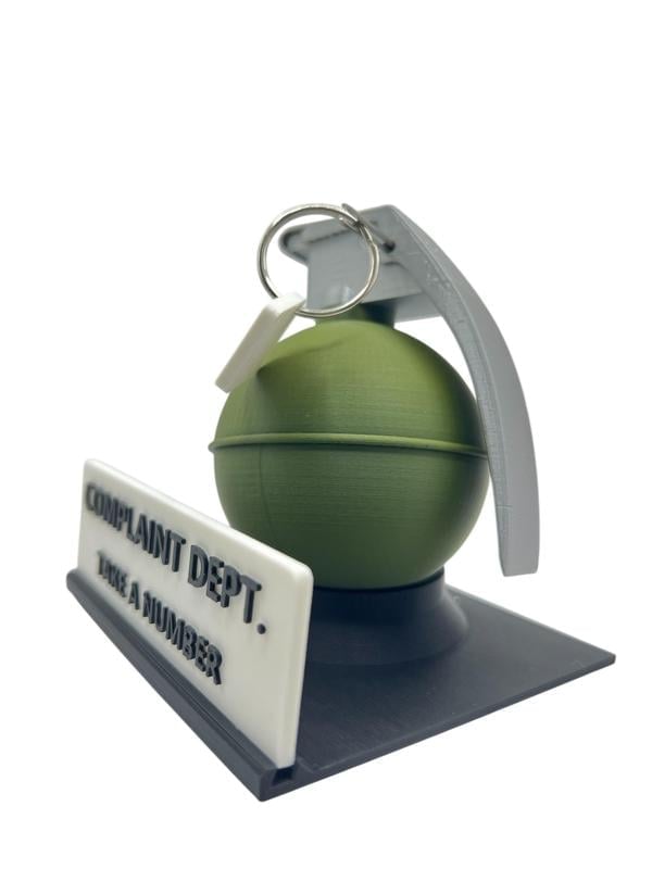 💣Complaint Department Desk Sign – 3D Printed Gag Gift🔥Buy 2 Free Shipping
