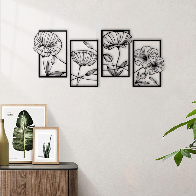 🔥 50% OFF – Limited Time Only!  Minimalist Metal Lotus Wall Art – Zen-Inspired Iron Line Wall Hanging for Home, Bedroom & Living Room Decor