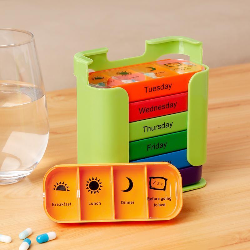 🍂TikTok Fall Mega Sale🎉Stay on Track - ✨7-Day Medication Organizer - For Effortless Health Management! 📅