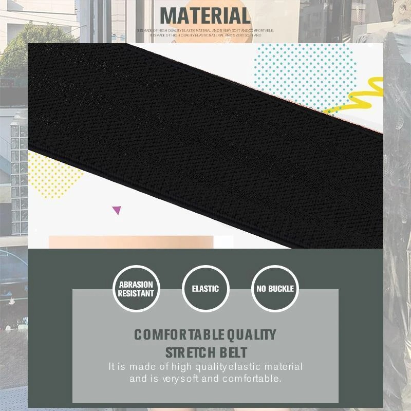 Summer Hot Sale 48% OFF -  Buckle-Free Invisible Elastic Waist Belts(BUY 3 GET 10% OFF NOW)