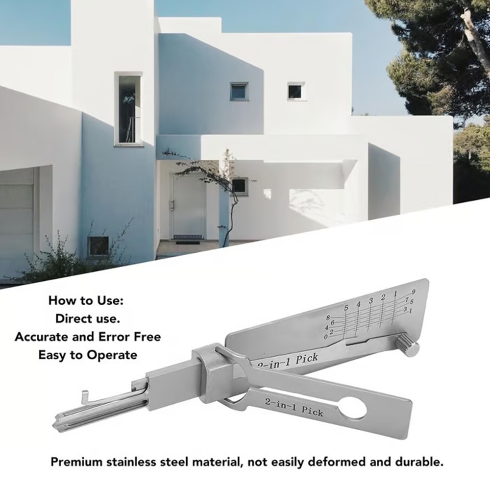 Stainless Steel Master Key Decoder