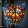 (😍LAST DAY SALE-79% OFF)Vintage Style Stained Glass Butterfly Lamp(Buy 2 Free Shipping)