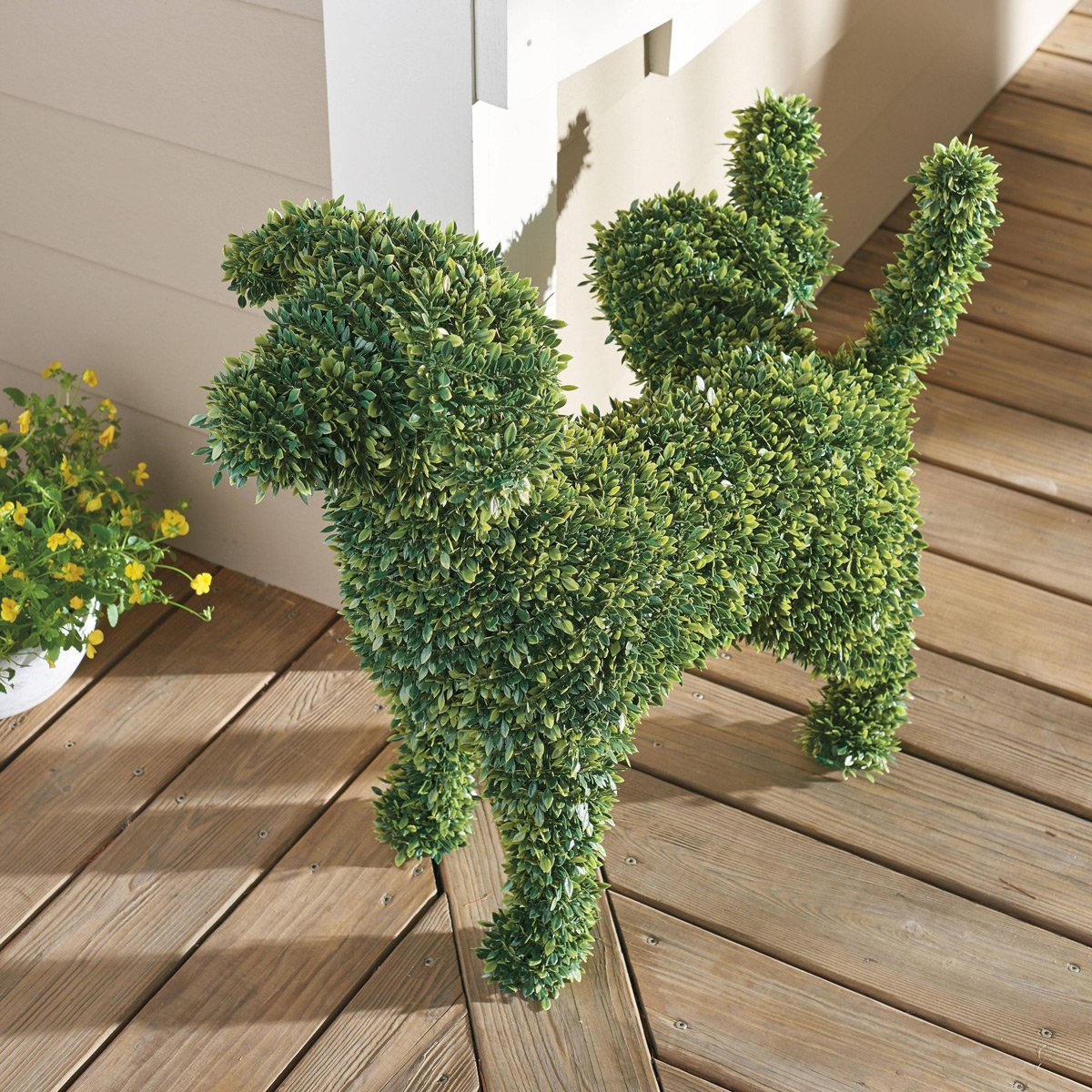 Limited stock💥Decorative Peeing Dog Topiary（28x26x20cm）