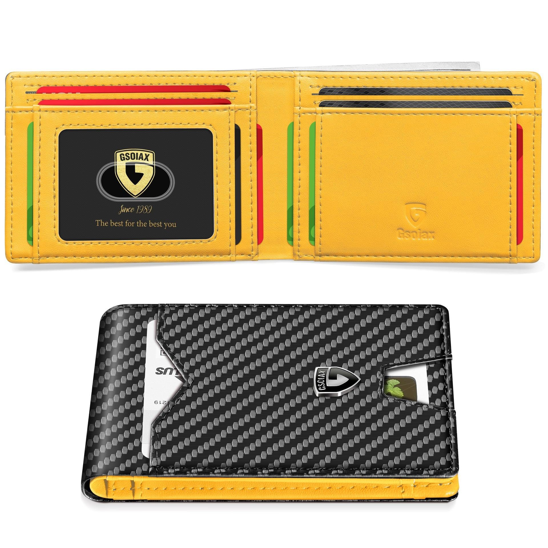 🔥Father's Day Sale -49% OFF!-Men's Slim Wallet with RFID Blocking