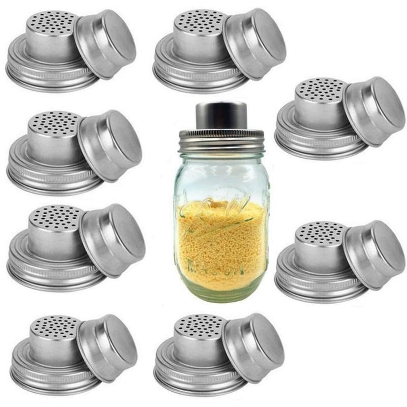 🍂TikTok Fall Mega Sale🎉Universal Mason Jar Shaker Lids