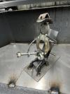 Handmade Jackin’ Cowboy Statue - Steel Gag Gift
