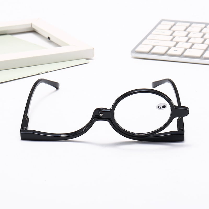 180° Rotating Lens Makeup Reading Glasses